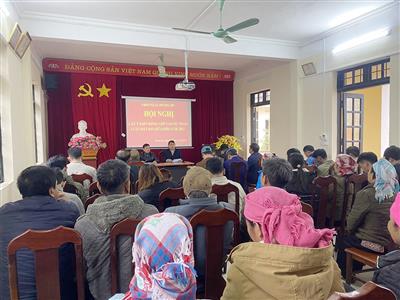 Lào Cai: Các địa phương tích cực đẩy nhanh tiến độ lấy ý kiến Nhân dân đối với dự thảo Luật Đất đai (sửa đổi)