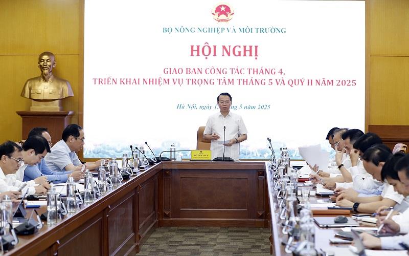 Bộ NN&MT: Đảm bảo hoàn thành chỉ tiêu tăng trưởng ngành ở mức cao nhất