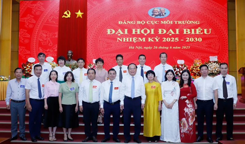 Đảng bộ Cục Môi trường quyết tâm đổi mới vì phát triển xanh và bền vững