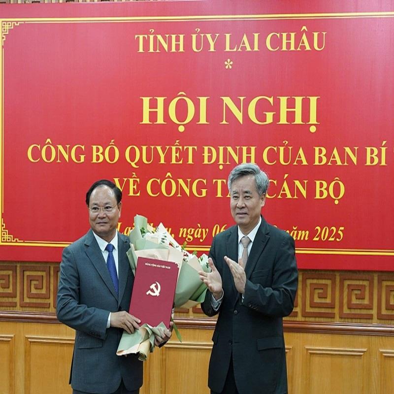 Đồng chí Lê Minh Ngân giữ chức Phó Bí thư Thường trực Tỉnh ủy Lai Châu