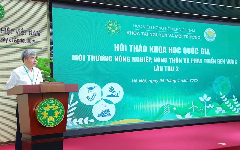 Học viện Nông nghiệp Việt Nam tổ chức Hội thảo khoa học quốc gia: Môi trường nông nghiệp, nông thôn và phát triển bền vững lần 2