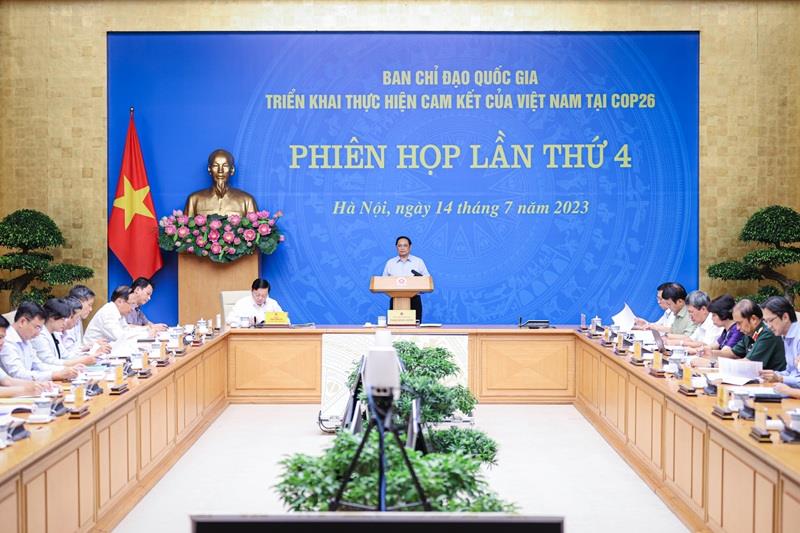 Kiện toàn Ban Chỉ đạo quốc gia triển khai thực hiện cam kết của Việt Nam tại COP26
