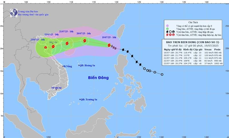Thủ tướng chỉ đạo tập trung ứng phó với bão số 3 năm 2025