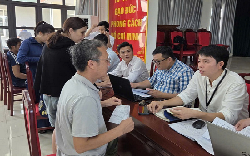 Xã Bình Minh: Tổ chức hội nghị hướng dẫn cấp “sổ đỏ” cho người có công với cách mạng