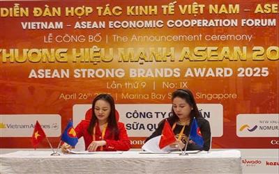 Minh Long ký kết hợp tác chiến lược cùng IBF Việt Nam tại Diễn đàn Kinh tế Việt Nam - ASEAN 2025