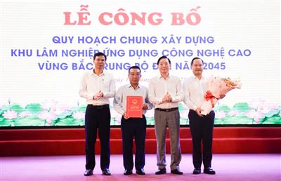 Nghệ An: Công bố quy hoạch Khu Lâm nghiệp ứng dụng công nghệ cao đầu tiên trong cả nước