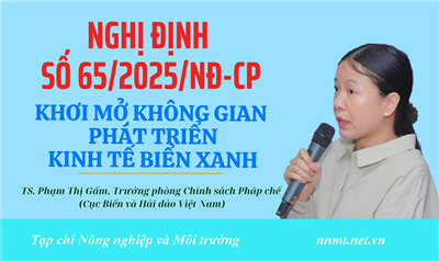 Nghị định số 65/2025/NĐ-CP: Khai mở không gian phát triển kinh tế biển xanh