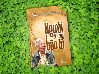 Người đi trong bão lũ
