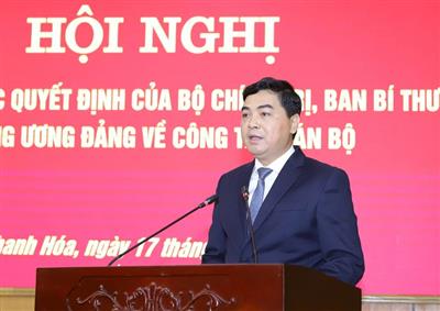 Ông Nguyễn Hoài Anh được bầu làm Chủ tịch UBND tỉnh Thanh Hóa
