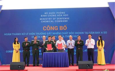 Quân đội với nhiệm vụ khắc phục hậu quả chất độc hoá học tồn lưu sau chiến tranh