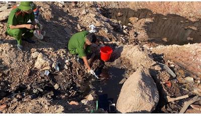 Quảng Bình: Phát hiện một công ty xả thải ra môi trường trong khu công nghiệp