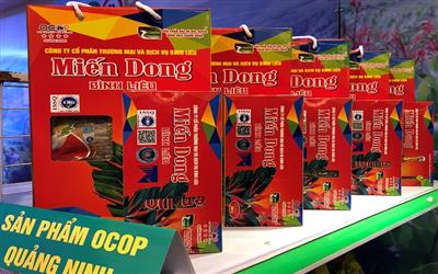 Quảng Ninh: Thêm 3 sản phẩm OCOP 5 sao cấp Quốc gia