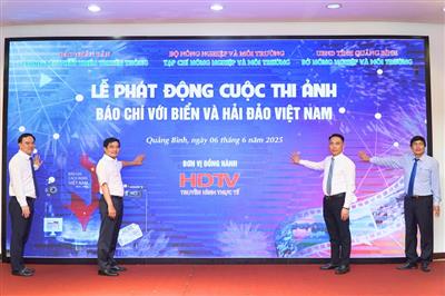 Tạp chí Nông nghiệp và Môi trường phát động Cuộc thi ảnh “Báo chí với biển và hải đảo Việt Nam”