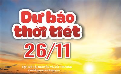 Thời tiết ngày 26/11: Miền Trung mưa lớn, Bắc Bộ sáng và đêm trời rét