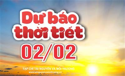 Thời tiết ngày 02/02: Đón không khí lạnh tăng cường, Bắc Bộ và Bắc Trung Bộ sáng sớm và đêm mưa rào rải rác