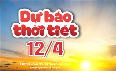 Thời tiết ngày 12/4: Không khí lạnh tràn về, miền Bắc mưa rào và dông