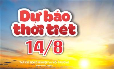 Thời tiết ngày 14/8: Miền Bắc hạ nhiệt, chiều tối và đêm cục bộ mưa rất to