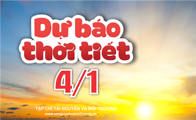 Thời tiết ngày 4/1: Miền Bắc tiếp tục rét, trưa chiều hửng nắng