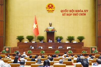 Thông cáo báo chí số 05, Kỳ họp thứ 9, Quốc hội khóa XV