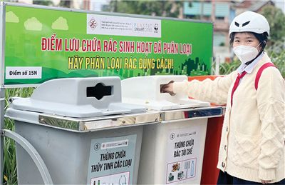 Thực hiện chính sách phân loại và xử lý rác thải sinh hoạt tại nguồn