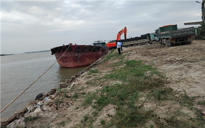 Thường Tín (Hà Nội): Cần xử lý dứt điểm vi phạm về đê điều của Công ty Hoàng Gia