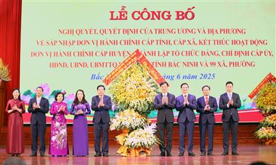 Tỉnh Bắc Ninh mới ra mắt: Hợp nhất lịch sử, định hình tương lai phát triển vùng