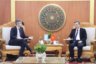 Việt Nam - Argentina hợp tác mở rộng thị trường nông sản, thực phẩm