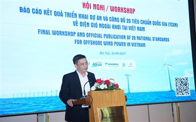 Việt Nam công bố 20 Tiêu chuẩn quốc gia về Điện gió ngoài khơi
