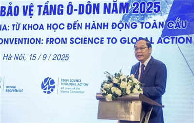 Việt Nam khẳng định trách nhiệm toàn cầu trong bảo vệ tầng ô-dôn