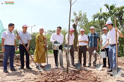 Chương trình Chùa xanh trồng 463 cây xanh tại chùa Phúc Lâm Tiên Quán, Hưng Yên