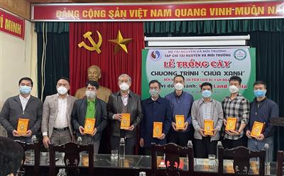 Chương trình Chùa xanh trồng mới 1003 cây tại đền Sóc Sơn, Hà Nội